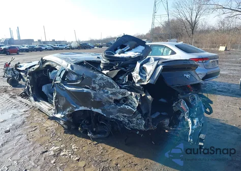 2020 Ford Mustang Ecoboost Premium Fastback из США, поврежденный, VIN 1FA6P8TH7L5120817